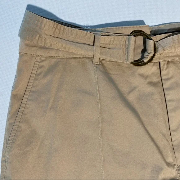 NEW  Womens Size 16  Ralph Lauren Micro-Sanded Twill Belted Wide-Leg  Pants $145 - Picture 8 of 16